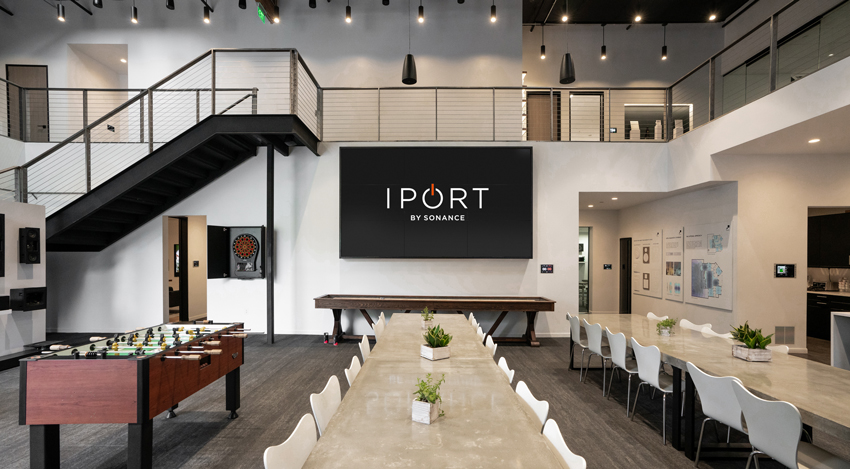 The IPORT By Sonance studio, located in San Clemente, CA.