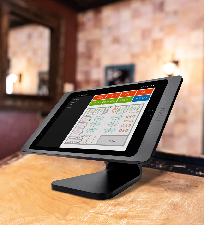 IPORT LUXE for restaurant check-in.